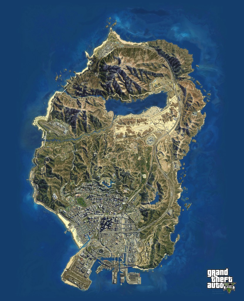 GTA 5 – satelite map – Arvi Fox